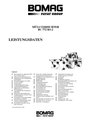 Müllkompaktoren Bomag BC 772 RS 2