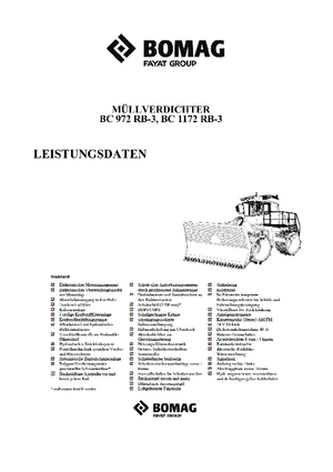 Müllkompaktoren Bomag BC 972 RB 3