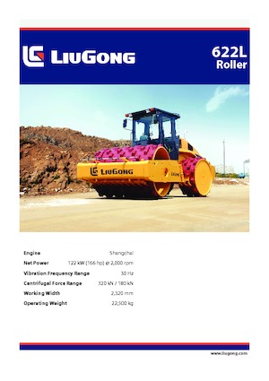 Müllkompaktoren Liugong CLG622L 