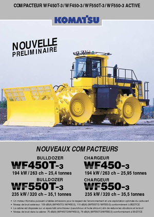 Müllkompaktoren Komatsu WF550-3