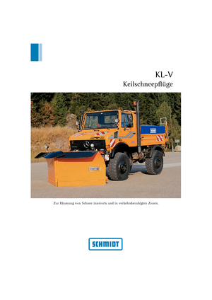 Keil-Schneepflüge Schmidt KL-V 32