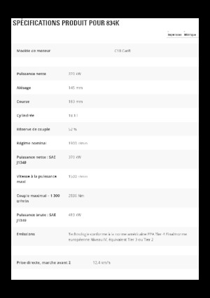 Raddozer Caterpillar 834K