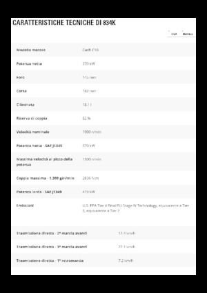 Raddozer Caterpillar 834K