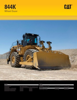 Raddozer Caterpillar 844K