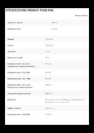 Raddozer Caterpillar 844K