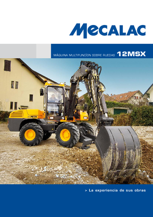 Mobilbagger Mecalac 12 MSX