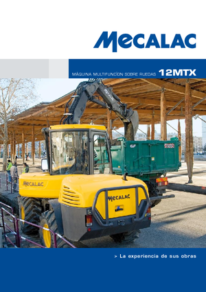 Mobilbagger Mecalac 12 MTX