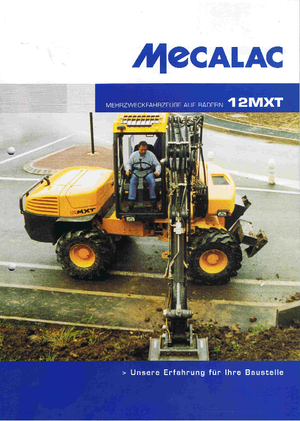 Mobilbagger Mecalac 12 MXT