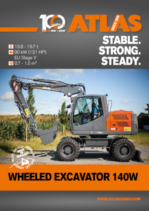 Mobilbagger Atlas 140 W