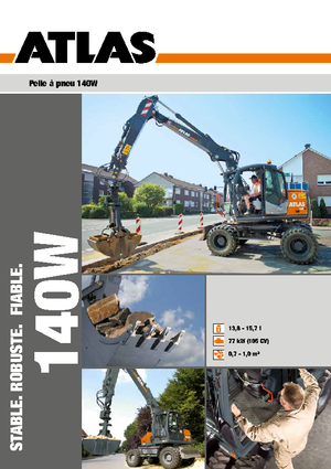 Mobilbagger Atlas 140 W