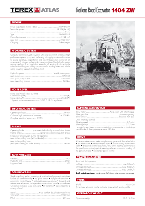 Mobilbagger Atlas 1404 ZW