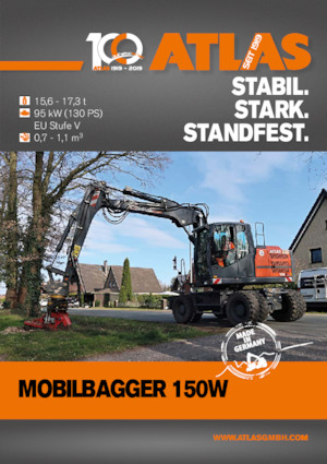 Mobilbagger Atlas 150 W