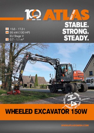 Mobilbagger Atlas 150 W
