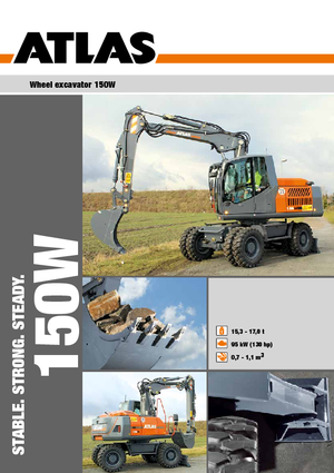 Mobilbagger Atlas 150 W