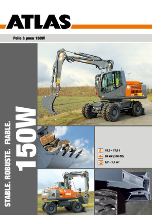 Mobilbagger Atlas 150 W