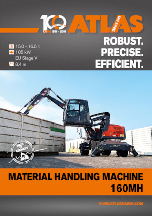Mobilbagger Atlas 160 MH