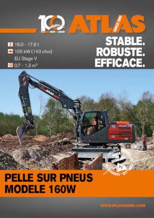 Mobilbagger Atlas 160 W