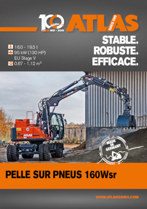 Mobilbagger Atlas 160 W-SR 