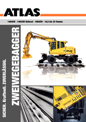 Mobilbagger Atlas 1604 ZW