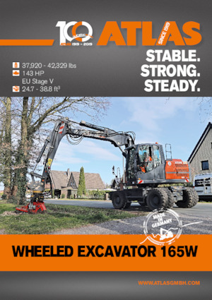 Mobilbagger Atlas 165 W