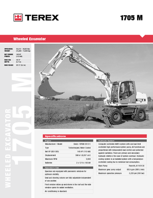 Mobilbagger Atlas 1705 M