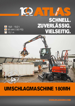 Mobilbagger Atlas 180 MH
