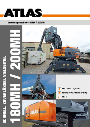 Mobilbagger Atlas 200 MH