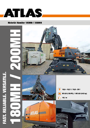 Mobilbagger Atlas 200 MH