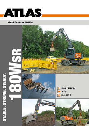 Mobilbagger Atlas 180 W-SR