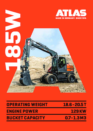 Mobilbagger Atlas 185 W