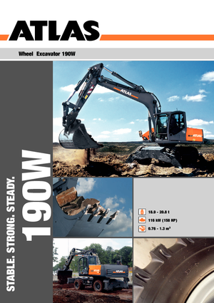 Mobilbagger Atlas 190 W