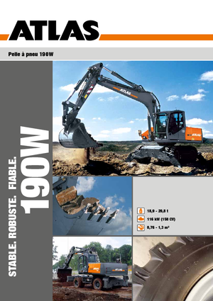 Mobilbagger Atlas 190 W
