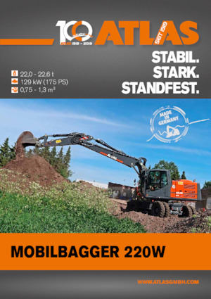 Mobilbagger Atlas 220 W