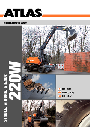 Mobilbagger Atlas 220 W
