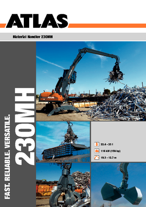 Mobilbagger Atlas 230 MH