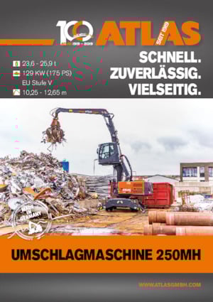 Mobilbagger Atlas 250 MH