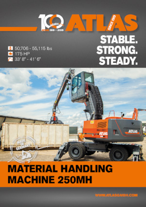 Mobilbagger Atlas 250 MH