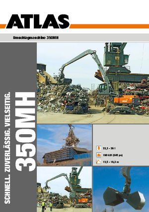 Mobilbagger Atlas 350 MH