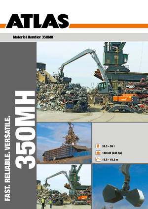 Mobilbagger Atlas 350 MH