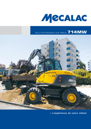Mobilbagger Mecalac 714 MW e