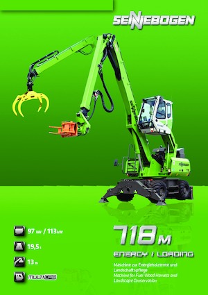 Umschlagmaschinen Sennebogen 718M E