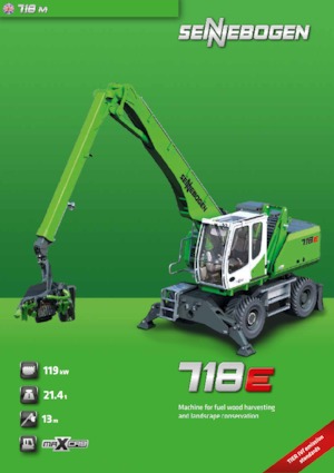 Umschlagmaschinen Sennebogen 718M E