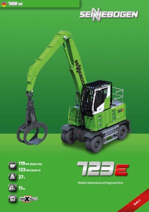 Mobilbagger Sennebogen 723 E