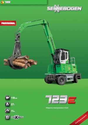 Mobilbagger Sennebogen 723 E