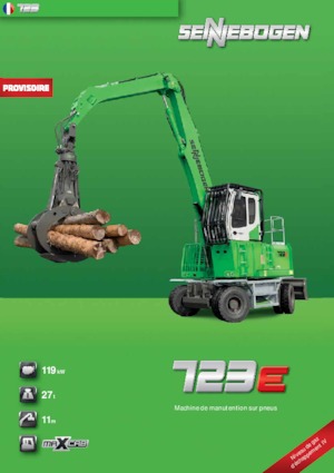 Mobilbagger Sennebogen 723 E
