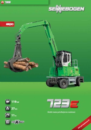 Mobilbagger Sennebogen 723 E