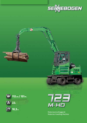 Mobilbagger Sennebogen 723 M-HD