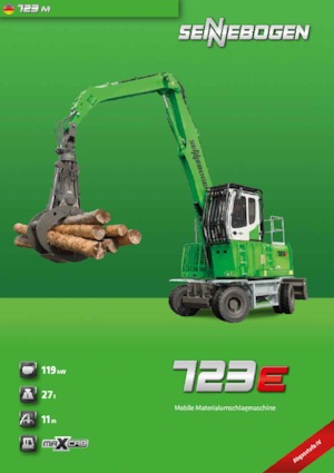 Umschlagmaschinen Sennebogen 723M E