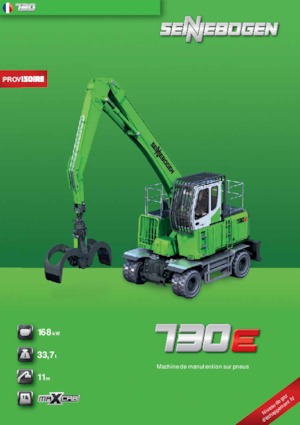 Umschlagmaschinen Sennebogen 730M E  