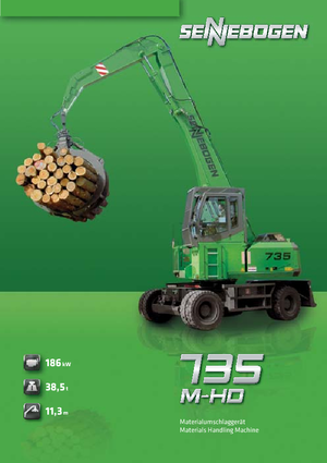 Mobilbagger Sennebogen 735 M-HD